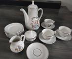Antiek vintage kinder servies met gouden rand, Antiek en Kunst, Antiek | Servies compleet, Ophalen of Verzenden