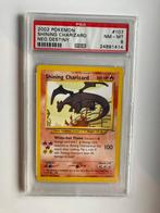 Shinning Charizard #107 PSA8, Hobby en Vrije tijd, Verzamelkaartspellen | Pokémon, Ophalen of Verzenden, Zo goed als nieuw, Losse kaart