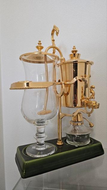 Gouden Koffiezetapparaat - Nieuw en Uniek! beschikbaar voor biedingen