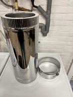 Dubbelwandige kachelpijp, Ophalen of Verzenden, Zo goed als nieuw, Hout, Houtkachel