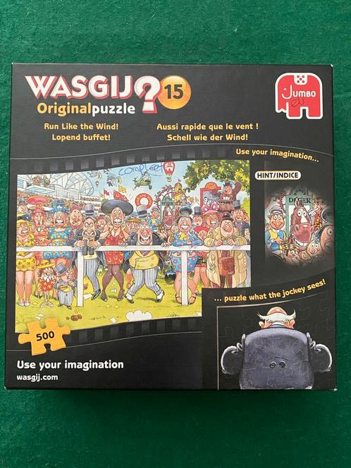 Wasgij puzzel • Original 15 • Comic puzzle • Lopend buffet, Hobby en Vrije tijd, Denksport en Puzzels, Zo goed als nieuw, Legpuzzel