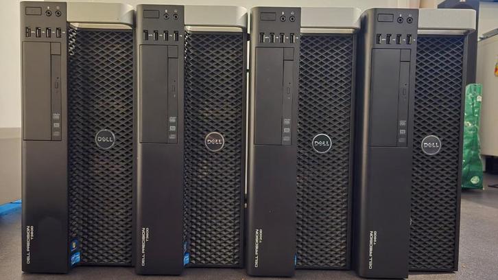 4x Dell Precision T3600 (Win11/Xeon/64GB/1TB/NVIDIA QUADRO), Computers en Software, Desktop Pc's, 3 tot 4 Ghz, 64 GB of meer, Met videokaart