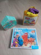 Dory puzzel Fisher Price blokken HEMA puzzel ( V Tech), Ophalen of Verzenden, Zo goed als nieuw, Jongen of Meisje