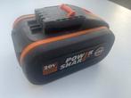 Worx Powershare 20V accu’s en opladers 2,0/6,0Ah, Ophalen of Verzenden, Gebruikt