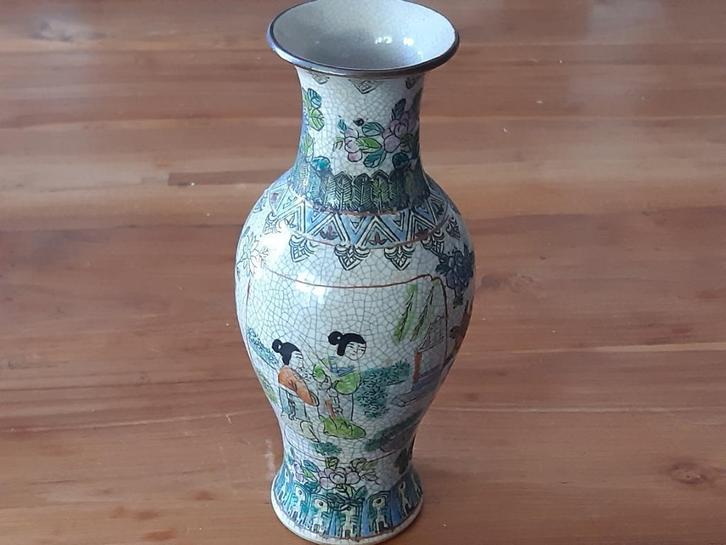 Chinees porseleinen Nanking vaas Chenghua Ca. 1900, Antiek en Kunst, Antiek | Vazen, Verzenden