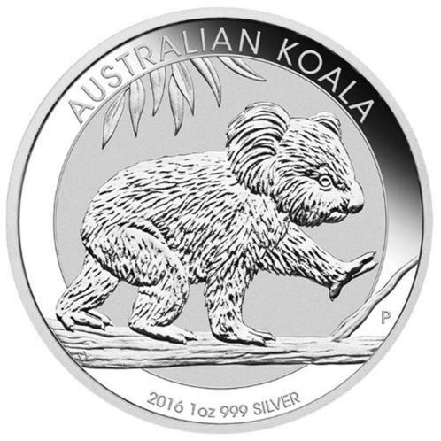 Australië, Koala 2016 - 1 Oz. puur zilver, Postzegels en Munten, Munten | Oceanië, Losse munt, Zilver, Ophalen of Verzenden