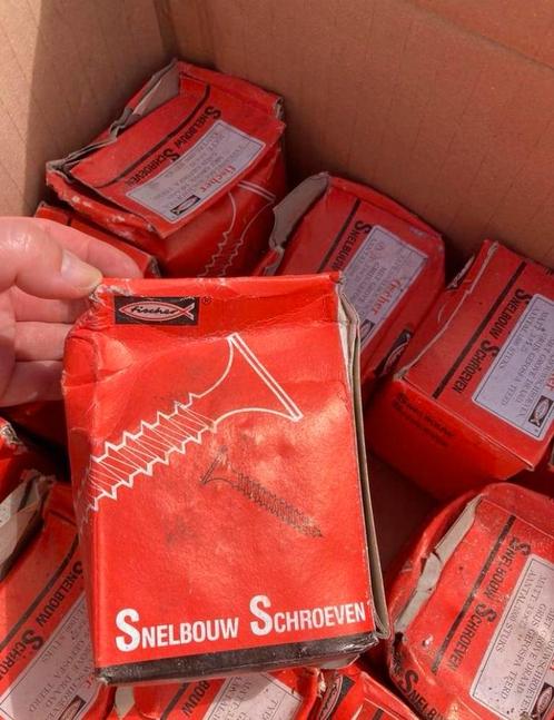 Fischer Snelbouw Schroeven - 10 doosjes, Doe-het-zelf en Verbouw, IJzerwaren en Bevestigingsmiddelen, Nieuw, Schroeven, Minder dan 50 mm