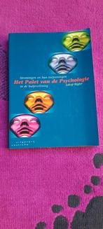 Het Palet van de Psychologie - Jakop Rigter, Boeken, Ophalen of Verzenden, Zo goed als nieuw, Klinische psychologie, Jakop Rigter
