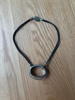 Breil Ketting met stalen Hanger, Met hanger, Zwart, Ophalen of Verzenden, Zo goed als nieuw