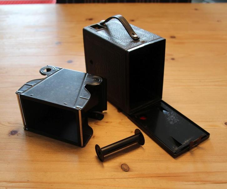 Box camera Balda Rollbox (1931), Antiek en Kunst, Curiosa en Brocante, Ophalen of Verzenden