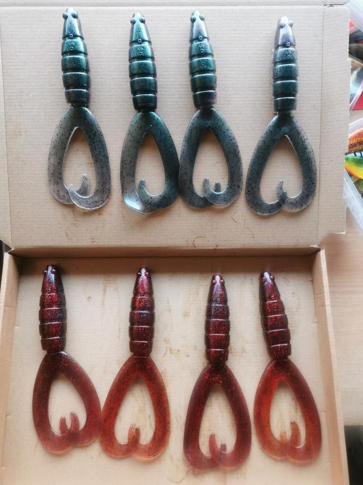 8x mann's twinler 20 cm, nieuw!, Watersport en Boten, Hengelsport | Roofvissen, Nieuw, Overige typen, Ophalen of Verzenden