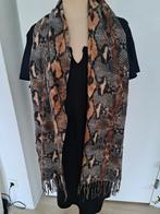 Sjaal 180 cm bij 44 cm Viscose/wol, Kleding | Dames, Grote Maten, Verzenden, Zo goed als nieuw