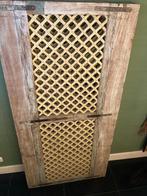 Authentieke set houten deuren uit India, Huis en Inrichting, Woonaccessoires | Overige, Ophalen, Zo goed als nieuw