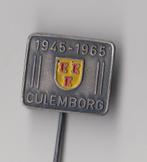 Culemborg 20 jaar Vrijheid Stadswapen speldje, Verzamelen, Speldjes, Pins en Buttons, Gebruikt, Niet vindbaar, Niet vindbaar, Speldje of Pin