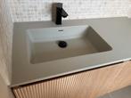 Wastafel Lavabo Top Solid Silk Grey – Nieuw in Doos!, Ophalen, Nieuw, Beige, Overige typen
