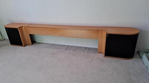 Auping Auronde nachtkastjes met roldeurtjes 180cm, Huis en Inrichting, Slaapkamer | Bedden, Gebruikt, Tweepersoons, 180 cm, 200 cm