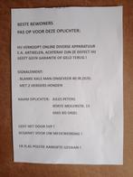 OPLICHTING, Tickets en Kaartjes, Eén persoon, Cadeaubon, Arrangement