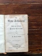 Martin Luther Das neue Testament unseres Herrn und Heil 1852, Antiek en Kunst, Antiek | Boeken en Bijbels, Martin Luthers, Ophalen of Verzenden