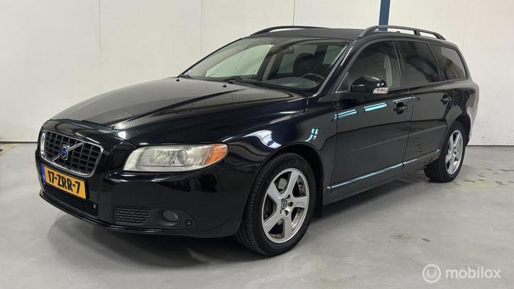 Volvo V70 2.4 D5 Summum DEALER HISTORIE / LEER, Auto's, Volvo, Bedrijf, Te koop, V70, ABS, Airbags, Airconditioning, Alarm, Bochtverlichting
