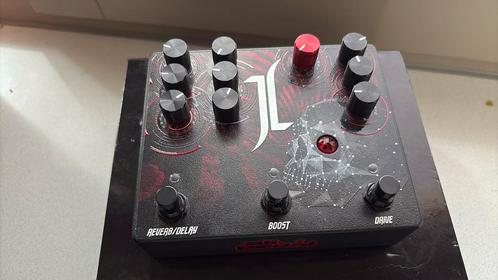 All-pedal The Devil’s Triad Pedal Jeff Loomis, Muziek en Instrumenten, Effecten, Zo goed als nieuw, Delay of Echo, Distortion, Overdrive of Fuzz