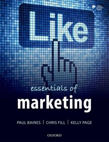 Essentials of marketing  beschikbaar voor biedingen