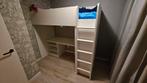 Ikea Hoogslaper met Bureau, Kinderen en Baby's, Kinderkamer | Stapelbedden en Hoogslapers, Ophalen, Gebruikt, Hoogslaper
