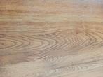 Massief Eiken houten tafelblad. Incl Eiken tafelpoot., Huis en Inrichting, Tafels | Eettafels, Ophalen, Eikenhout, Nieuw, Rechthoekig