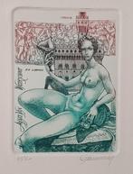 Exlibris H. Pauwels, Palazzo Vecchio Ferenze - fonteinbeeld, Antiek en Kunst, Verzenden