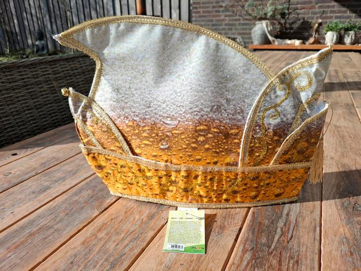 Prinsensteek Bier Carnaval - 5 stuks, Kleding | Heren, Carnavalskleding en Feestkleding, Zo goed als nieuw, Accessoires, Carnaval