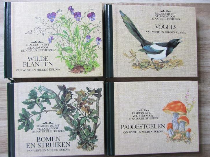 6 veldgidsen Readers Digest, Boeken, Natuur, Zo goed als nieuw, Natuur algemeen, Ophalen of Verzenden