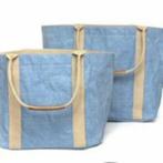 NIEUW ! Papieren tas Uashmama lichtblauw 42cm x 28cm x 33cm, Ophalen of Verzenden, Nieuw, Blauw, Overige merken