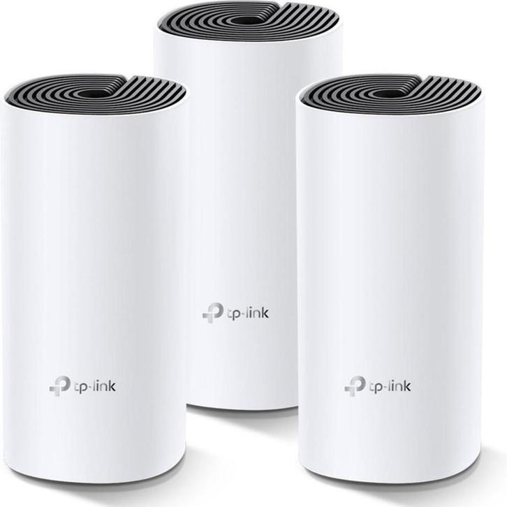 TP-Link AC1200 Whole Home Mesh Wifi-systeem Deco M4 (3-pack), Computers en Software, Netwerk switches, Nieuw