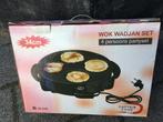 Wok, Wadjan-set, tafelmodel, gourmet-set; twee soorten, Ophalen of Verzenden, Zo goed als nieuw, 4 t/m 7 personen