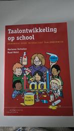 PABO-studieboek Taalontwikkeling op school, Ophalen of Verzenden, Alpha, Zo goed als nieuw, HBO
