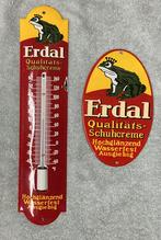 Emaille deurpostje en thermometer  erdal, Verzamelen, Merken en Reclamevoorwerpen, Ophalen of Verzenden, Gebruikt, Reclamebord