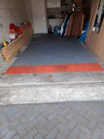 PVC kliktegels leisteengrijs (63) en rood (6), Doe-het-zelf en Verbouw, Tegels, Ophalen, Gebruikt, 40 tot 60 cm, 10 m² of meer