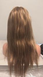 V part wig echt haar, Sieraden, Tassen en Uiterlijk, Uiterlijk | Haarverzorging, Ophalen of Verzenden, Nieuw, Pruik of Haarverlenging
