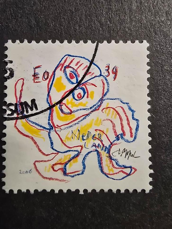 NVPH 2438a 2006 - Kunst Karel Appel, Postzegels en Munten, Postzegels | Nederland, Gestempeld, Na 1940, Ophalen of Verzenden