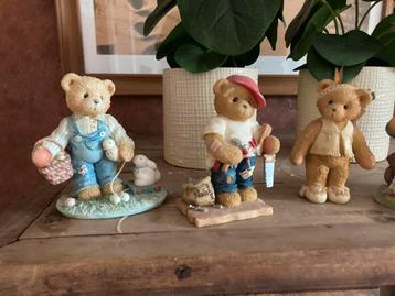 5 beeldjes cherished teddies beschikbaar voor biedingen