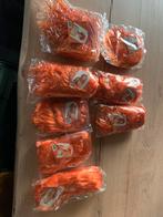 Oranje pruiken 4 varianten.  5 euro per stuk, Nieuw, Carnaval, Ophalen of Verzenden, Accessoires