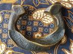 Zware originele antieke bronzen slavenband uit Afrika 11 cm., Ophalen of Verzenden