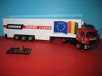 Simons-België   MAN met oplegger  AWM, Hobby en Vrije tijd, Modelauto's | 1:87, Ophalen of Verzenden, Nieuw, Bus of Vrachtwagen