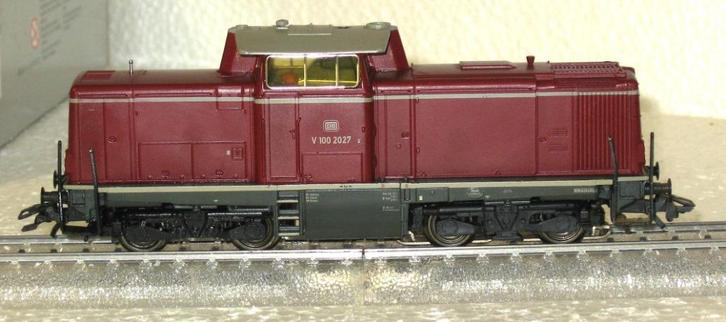Marklin 37724 Diesel loc Serie V 100 Digitaal Gebruikt OVP, Hobby en Vrije tijd, Modeltreinen | H0, Gebruikt, Locomotief, Wisselstroom
