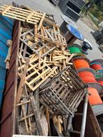 Container brandhout schoonhout haardhout gratis transportkan, Tuin en Terras, Haardhout, Ophalen, Overige houtsoorten, Blokken