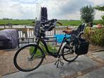 parta Amazone mamafiets – met kinderzitjes en accesoires, Ophalen, 2 zitjes, Sparta, Dubbele standaard