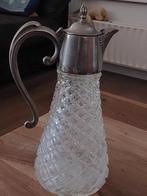 Antieke schenkkan glas, Antiek en Kunst, Ophalen of Verzenden