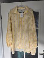 Nieuwe blouse geel met bloem roze, Kleding | Dames, Blouses en Tunieken, Ophalen of Verzenden, Nieuw, Maat 46/48 (XL) of groter