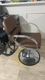 Kappersstoel bruin - goede conditie!, Ophalen