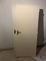 Masive houten deuren. 10 stuks, links en rechts draaiend, Doe-het-zelf en Verbouw, Deuren en Horren, Ophalen, 80 tot 100 cm, Binnendeur