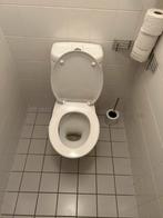 Witte toiletpot incl. Wasbak / fontein met kraan, Doe-het-zelf en Verbouw, Sanitair, Ophalen, Gebruikt, Toilet